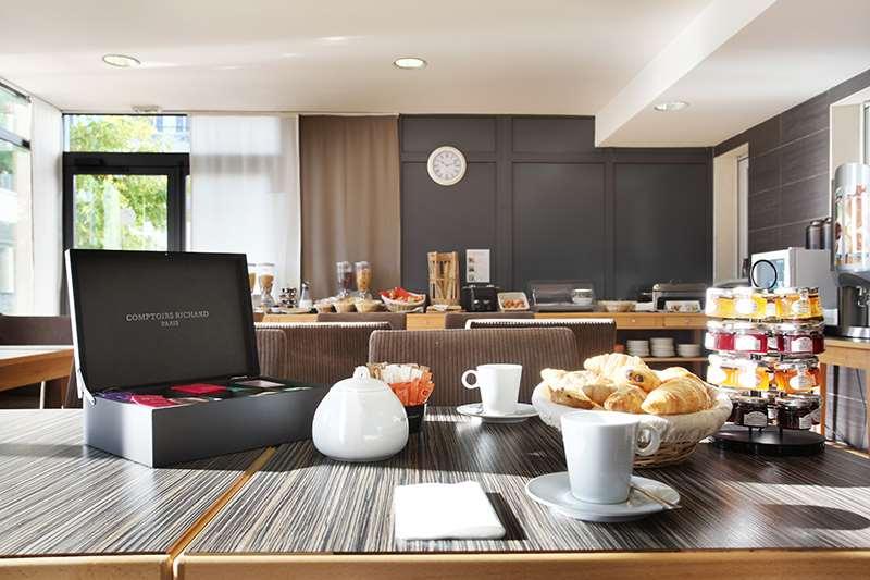 Appart'Hotel Odalys City - Bioparc Lyon Est Restaurant billede