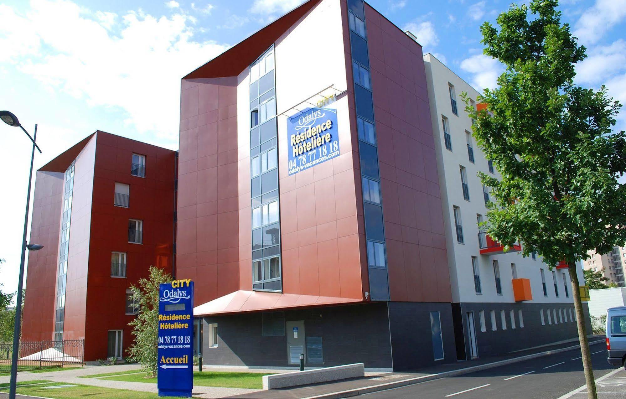 Appart'Hotel Odalys City - Bioparc Lyon Est Eksteriør billede